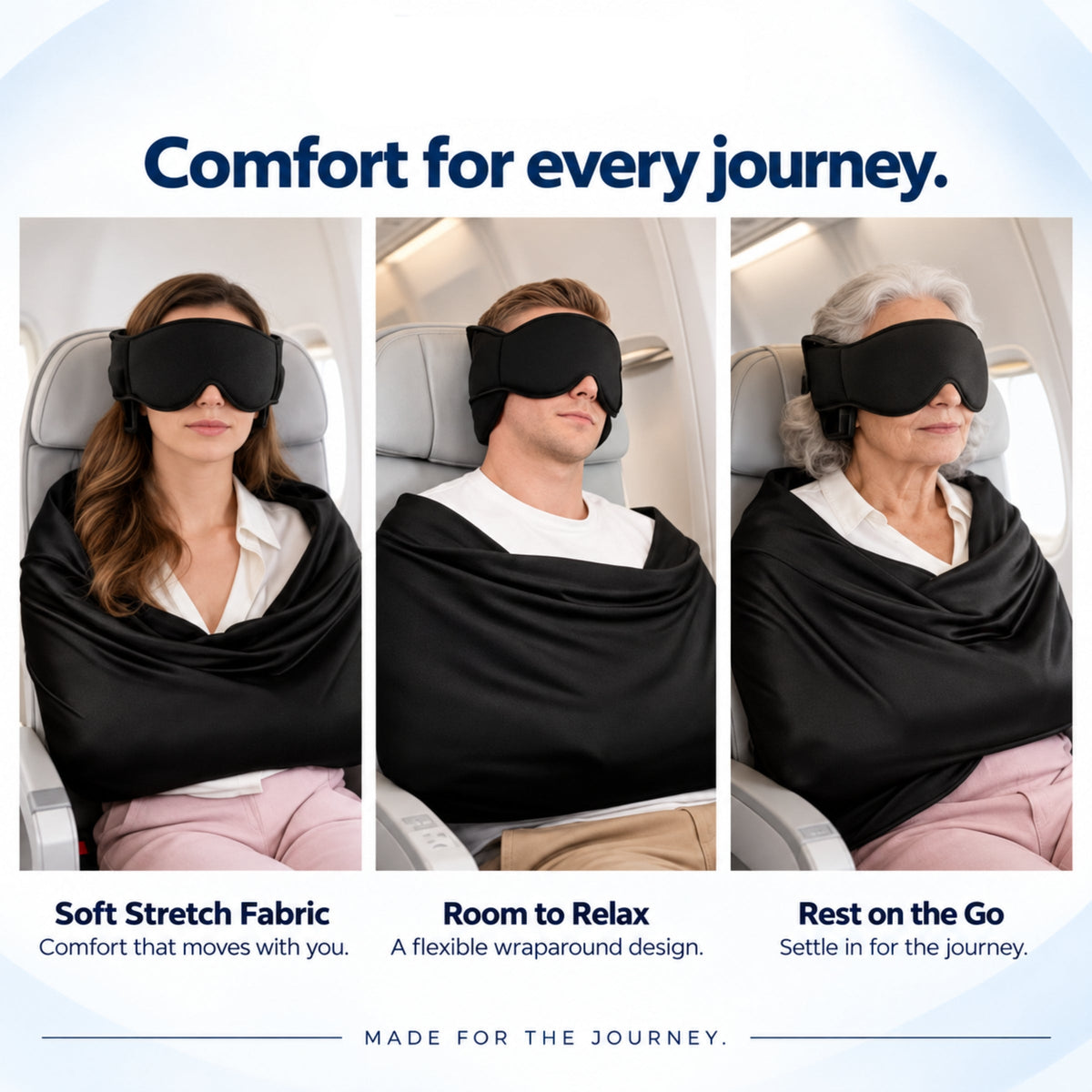 NELSONFLY™ |First Class 3-in-1 Travel Sleep Set