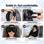 NELSONFLY™ |First Class 3-in-1 Travel Sleep Set
