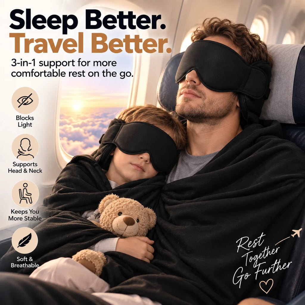 NELSONFLY™ |First Class 3-in-1 Travel Sleep Set