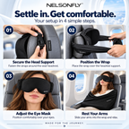 NELSONFLY™ |First Class 3-in-1 Travel Sleep Set