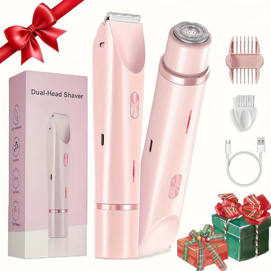 Double Head USB Rechargeable Hair Removal Shaver